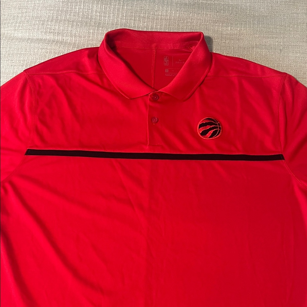 Nike Dri-Fit Toronto Raptors Polo Shirt - Picture 2 of 5